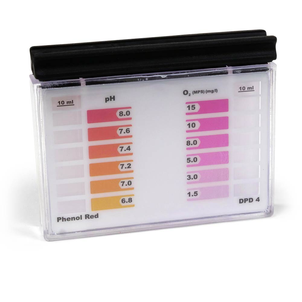CRISTAL Wassertestgerät Sauerstoff + pH-Wert