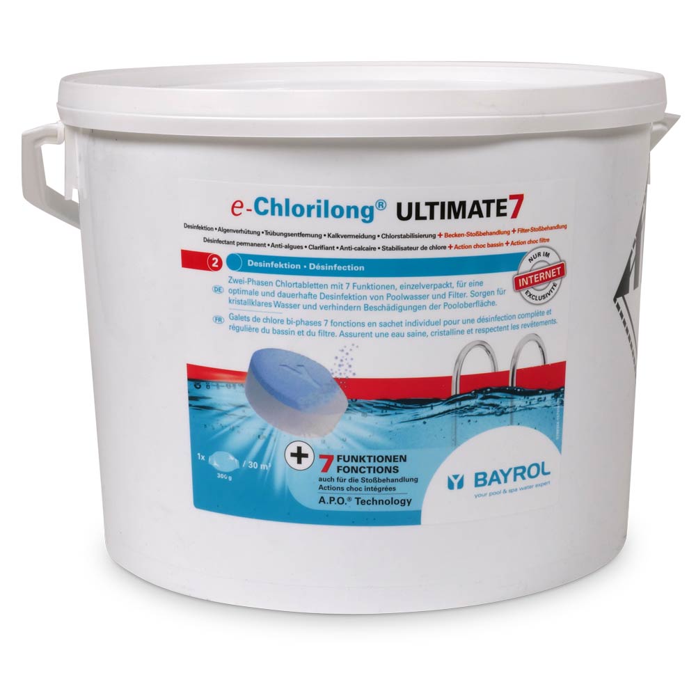 BAYROL e-Chlorilong ULTIMATE 7 10,2 kg (Versand nur in DE)