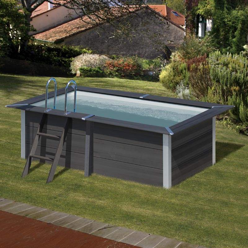 Edition ''CLEAR''> Composite Pool 3,26 x 1,86 x 0,96 m