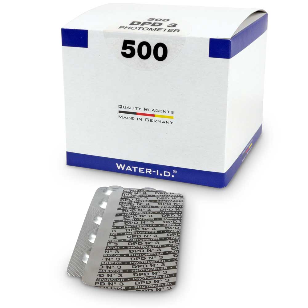 500 Stk. DPD 3 Tabletten für Photometer (1 Karton)