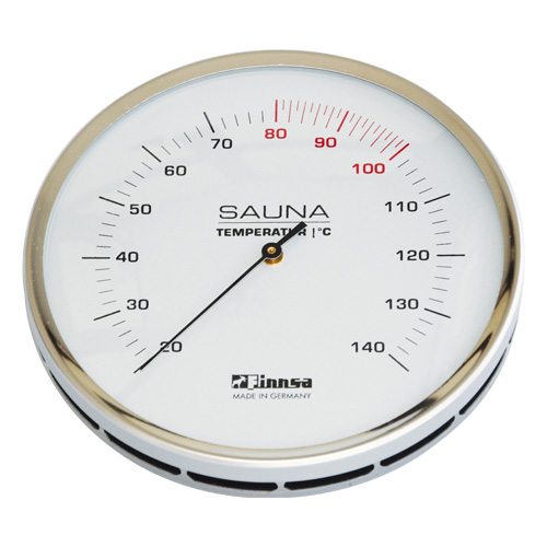 Sauna Luxus Thermometer 130 mm Skala