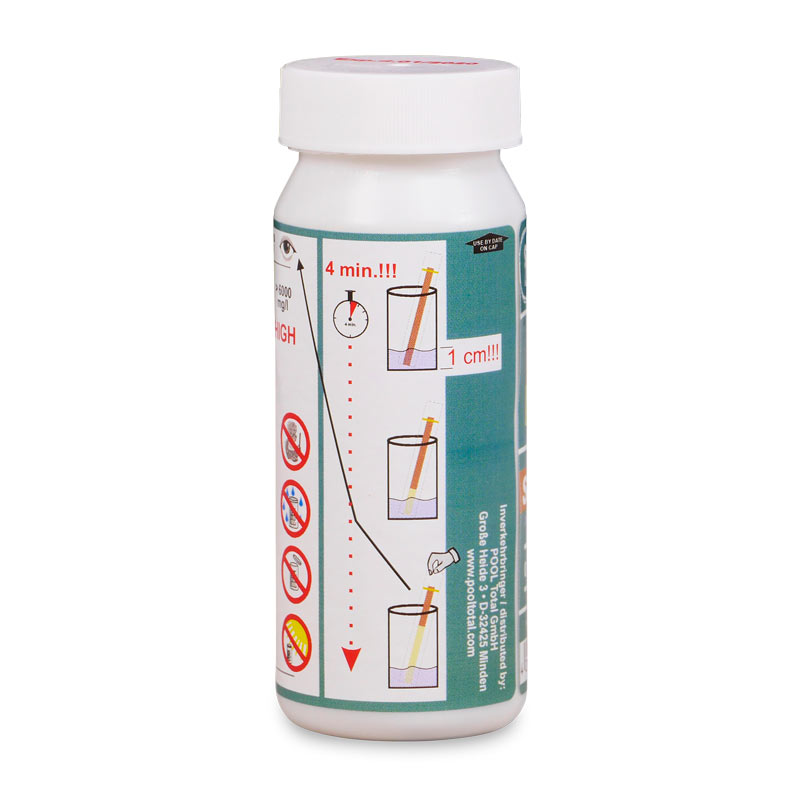 POOL Total Teststreifen Salz (NaCl) 0-7000 mg/l (20 TestStrips)