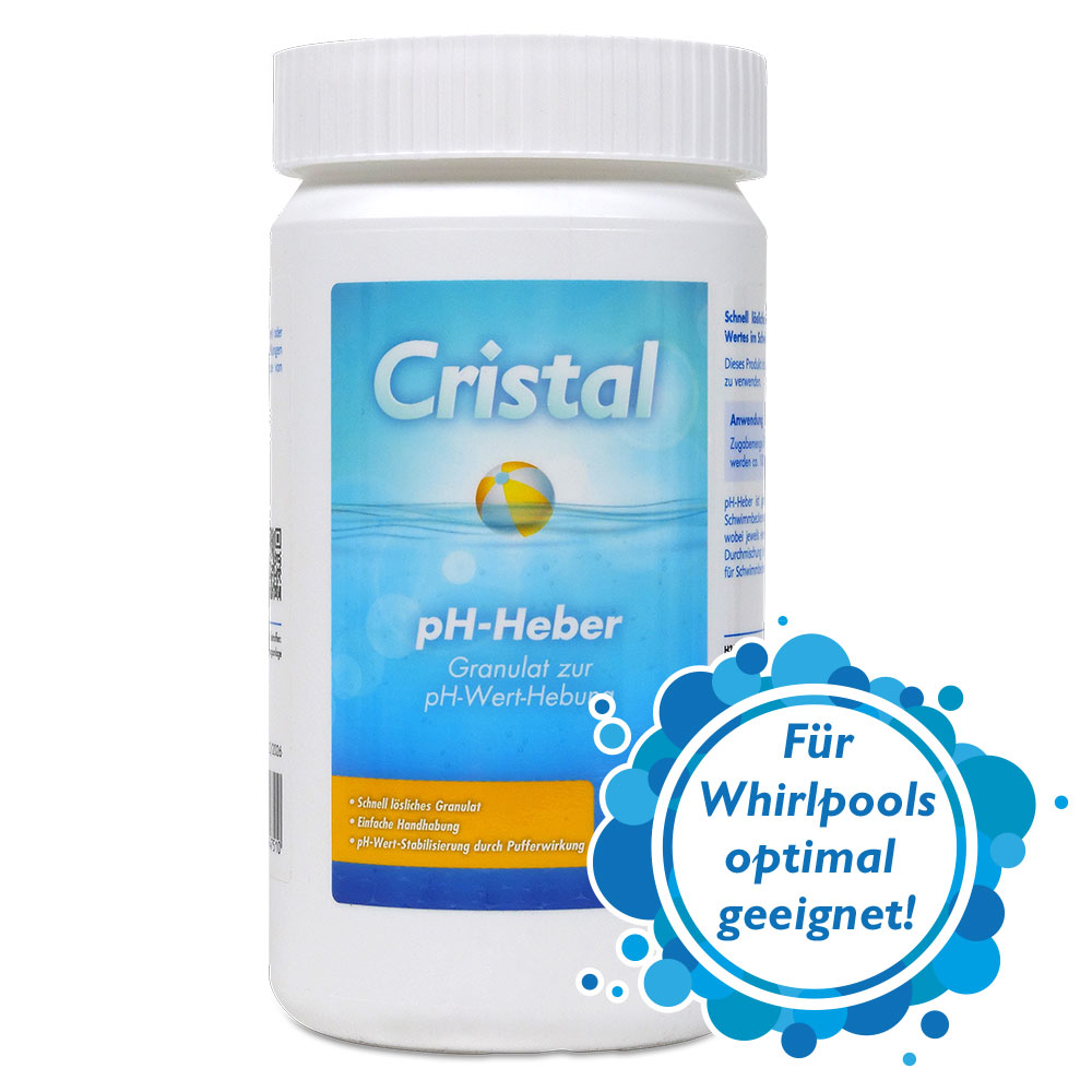 CRISTAL pH-Plus Granulat 1 kg für Whirlpool & Spa