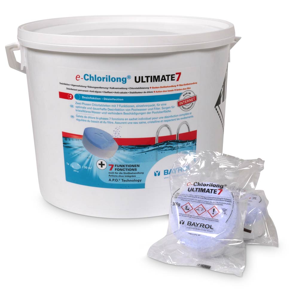 BAYROL e-Chlorilong ULTIMATE 7 10,2 kg (Versand nur in DE)