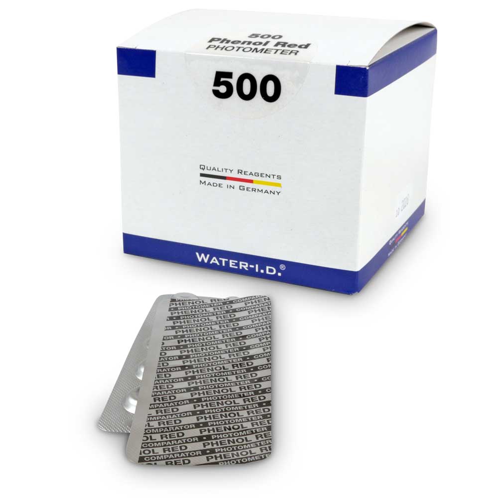 500 Stk. Phenol Red Tabletten für Photometer (1 Karton)