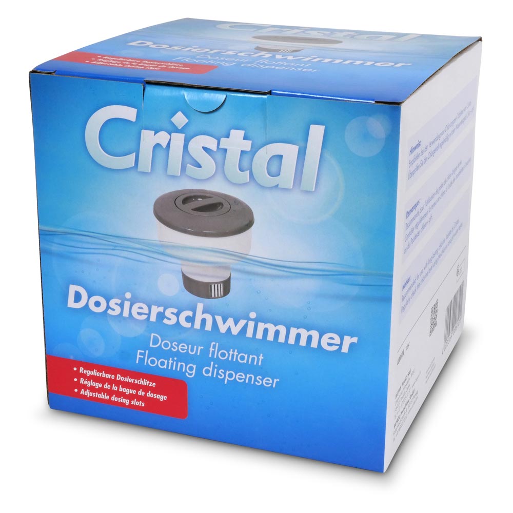 CRISTAL Dosierschwimmer Chlordosierer für 200g Tabletten
