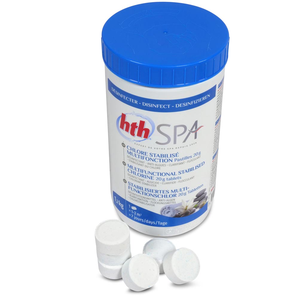 SET> hth SPA Chlor Multifunktion Tabletten 20g