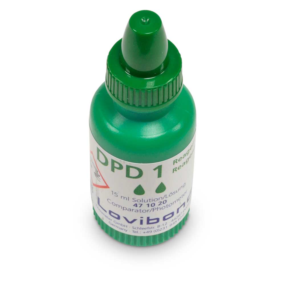 Lovibond DPD 1 Pufferlösung, grüne Flasche