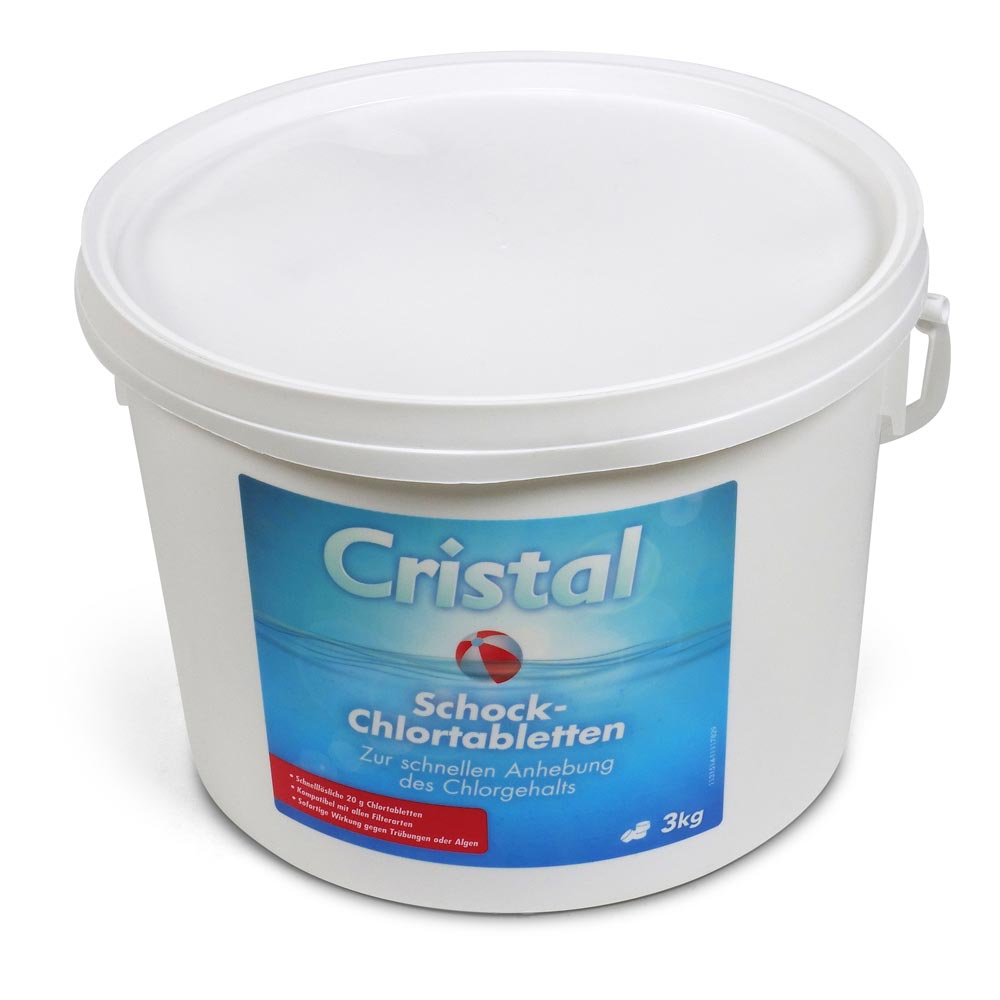 CRISTAL Schockchlortabletten (20g) 3,0 kg