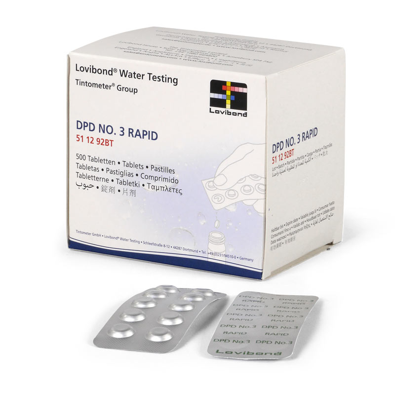 DPD 3 Rapid Tabletten 50 Tabletten (5 Streifen) Menge: 50 Tabl. | 5 Streifen
