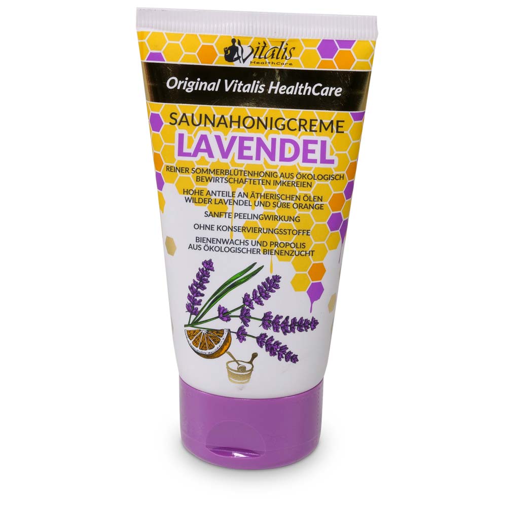 Saunahonigcreme Lavendel 150g Tube (120 ml)