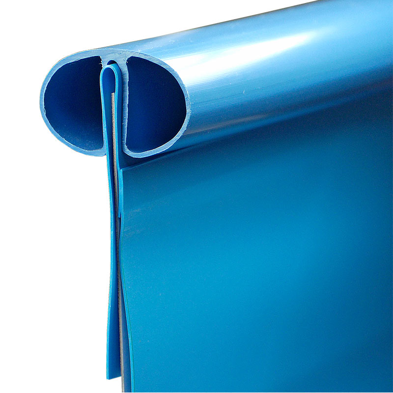 Ersatzfolie Rundpool ohne Biese 0,50 mm, blau Ø 3,50 x 1,20 m