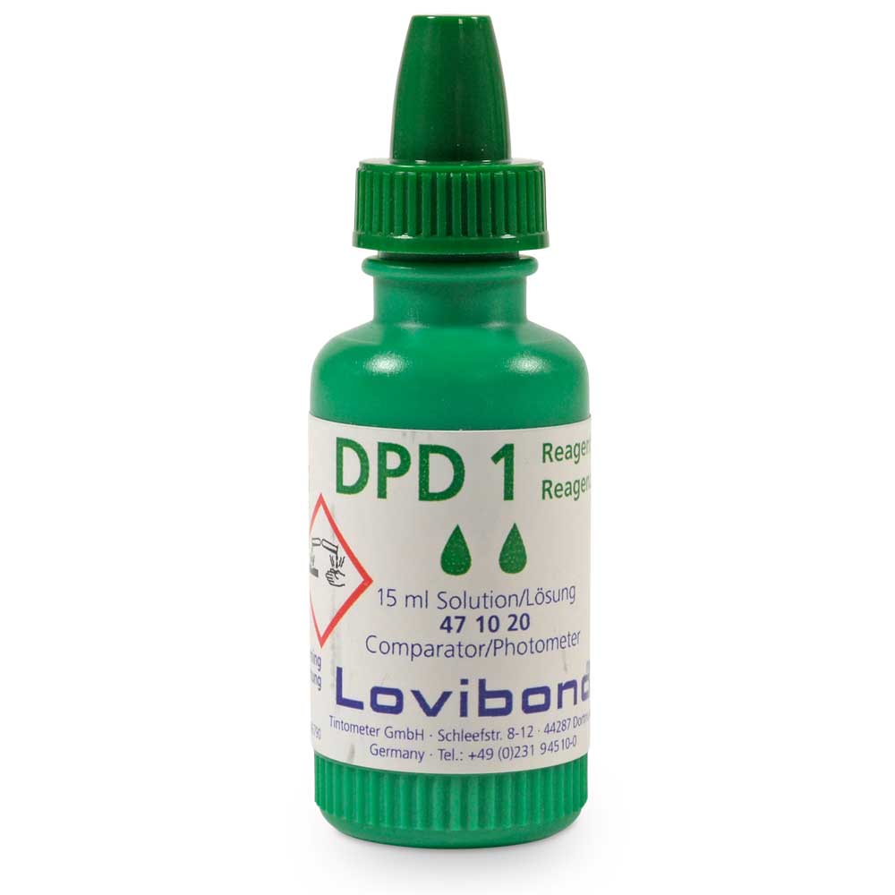 Lovibond DPD 1 Pufferlösung, grüne Flasche