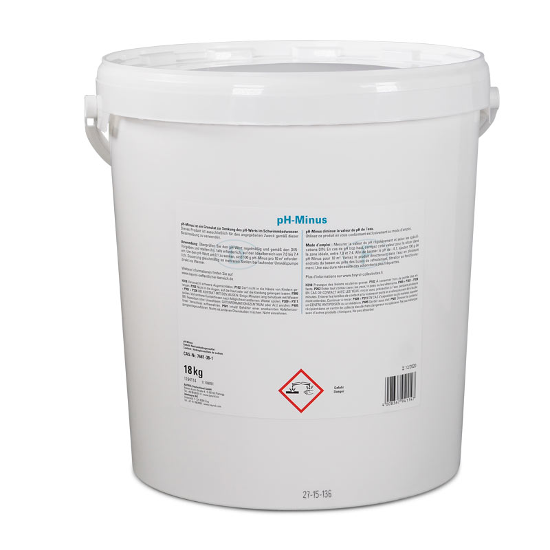 BAYROL pH-Minus Granulat 18 kg