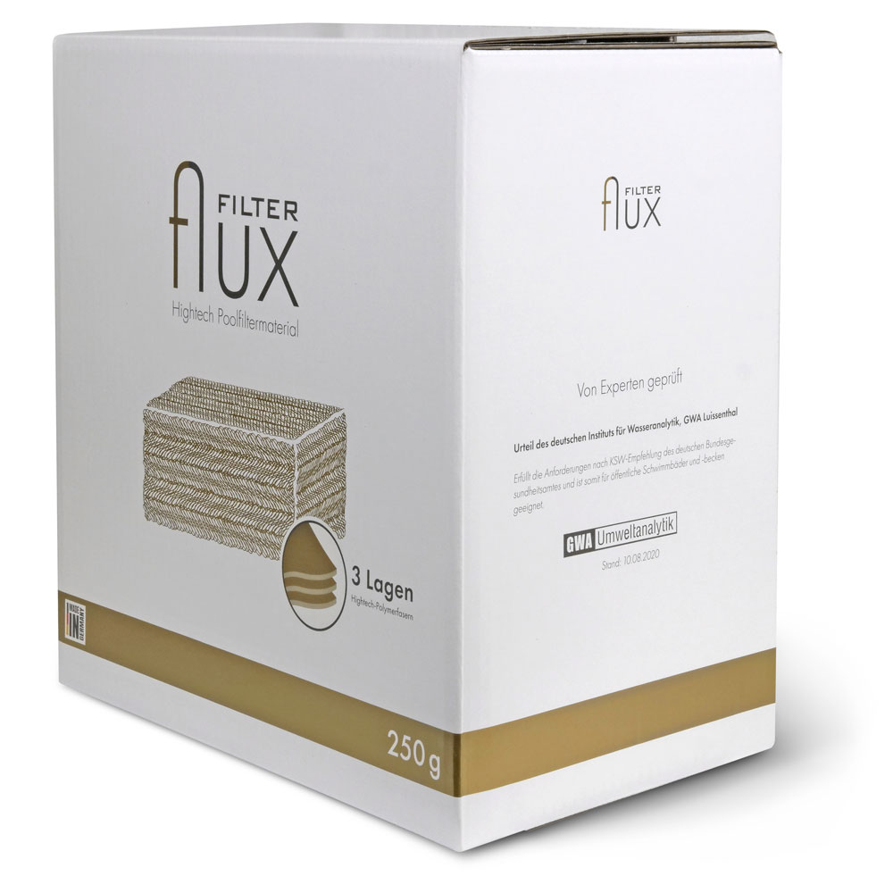 Filter flux GOLD Hightech Poolfiltermaterial (3-lagig)