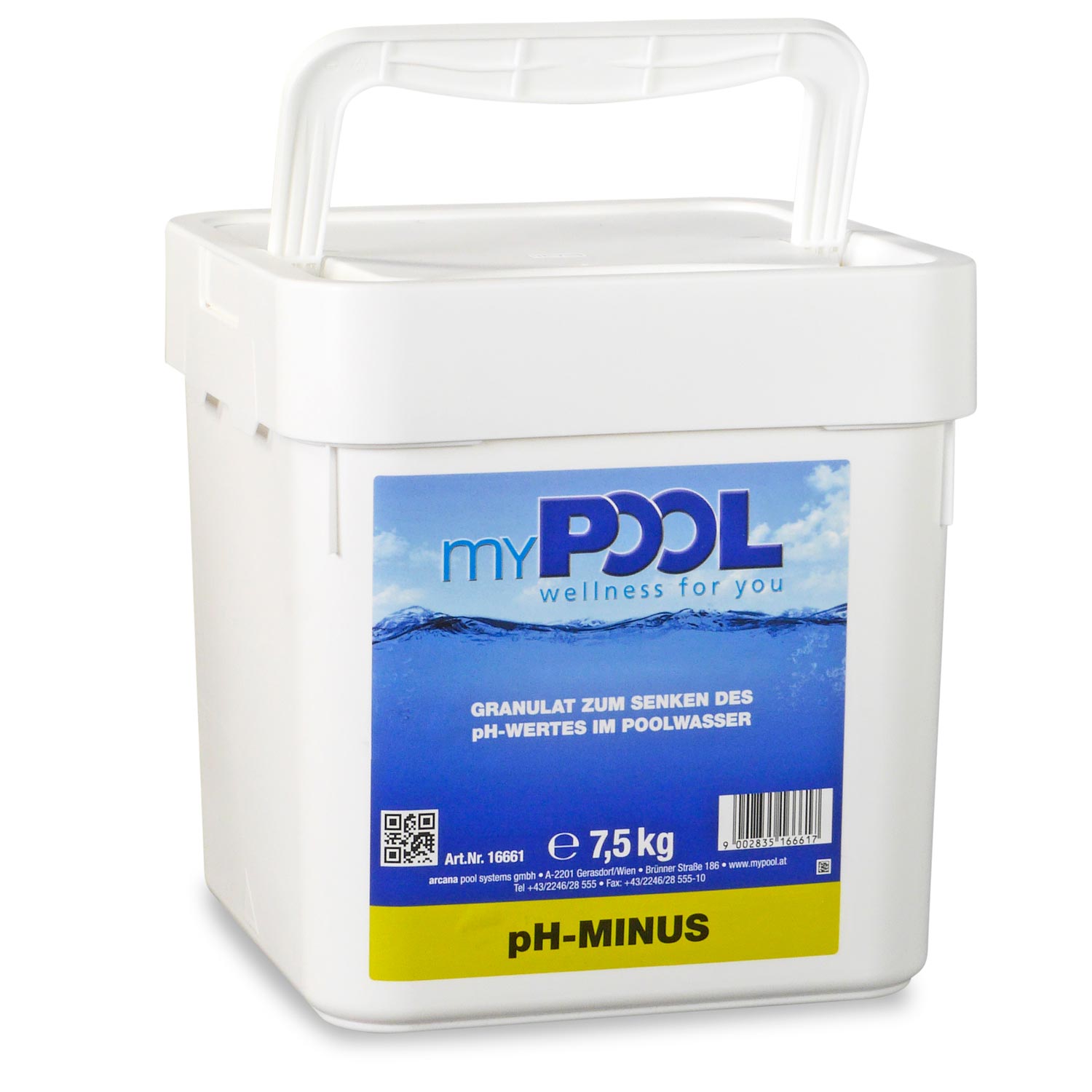 myPOOL pH Minus Granulat 7,5 kg
