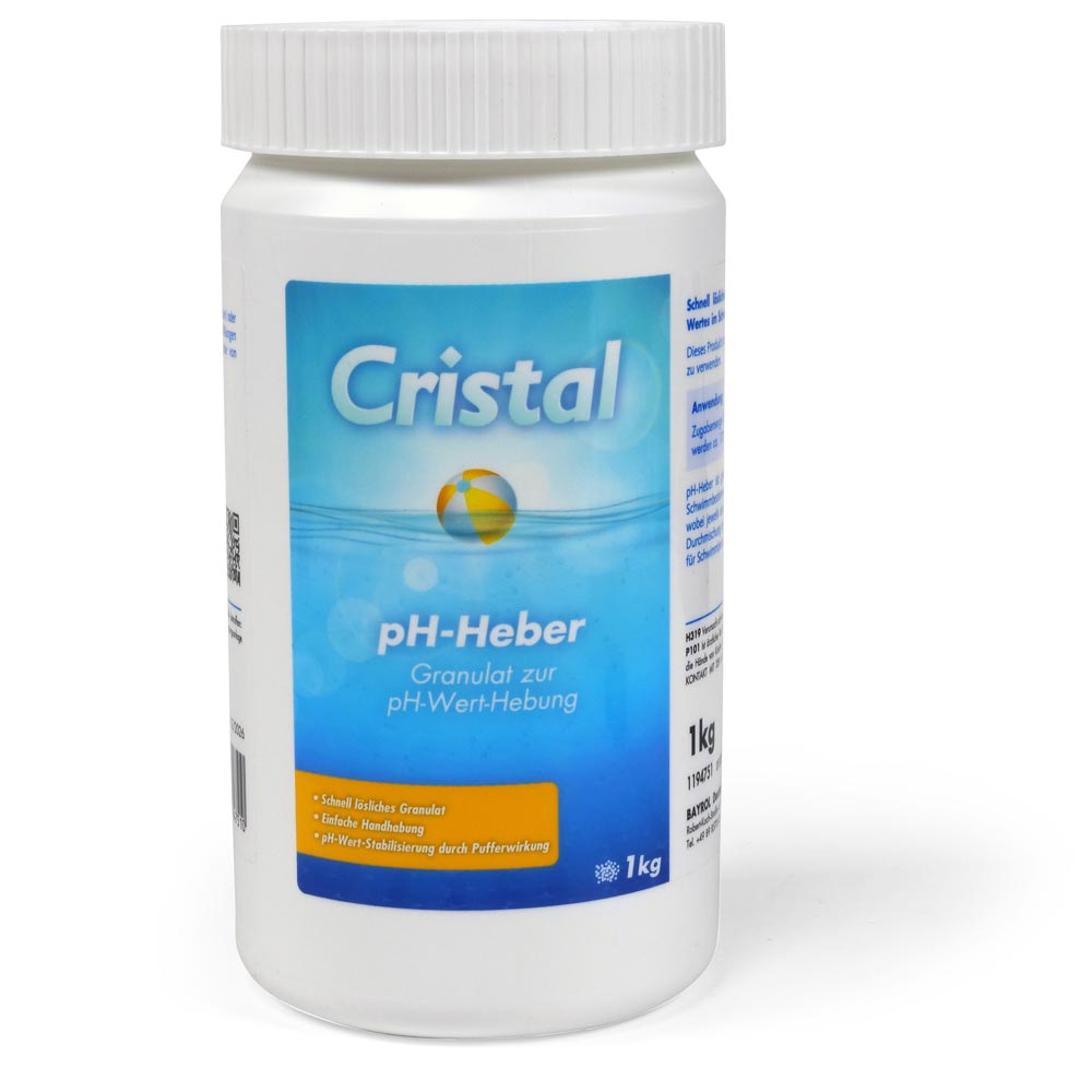 CRISTAL pH-Heber Granulat 1,0kg